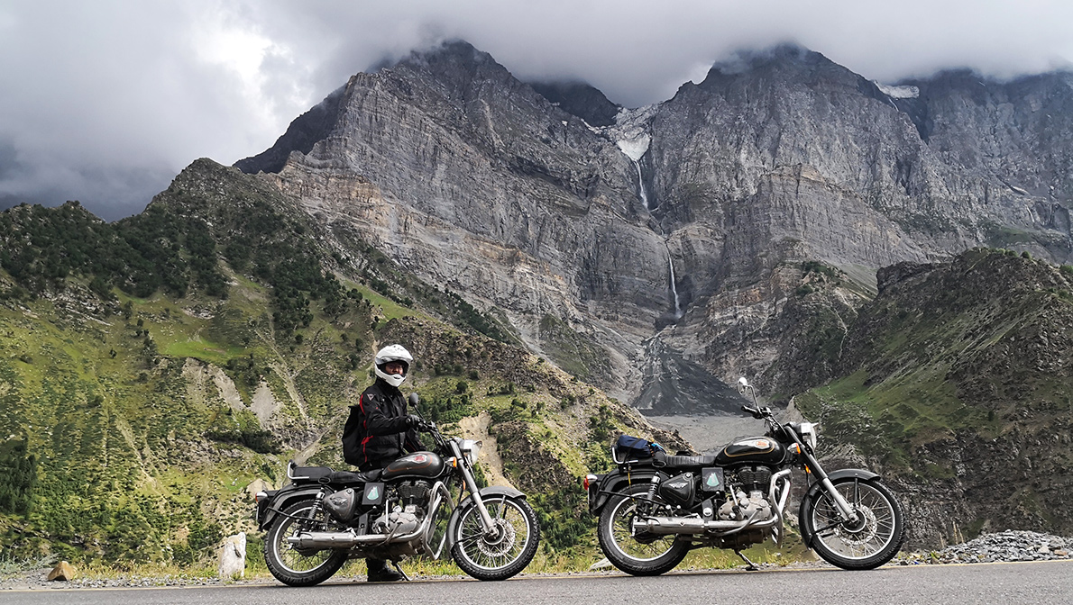 Ladakh adventure motorcycling