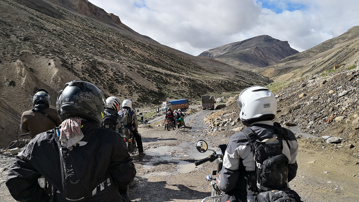 Ladakh adventure motorcycling