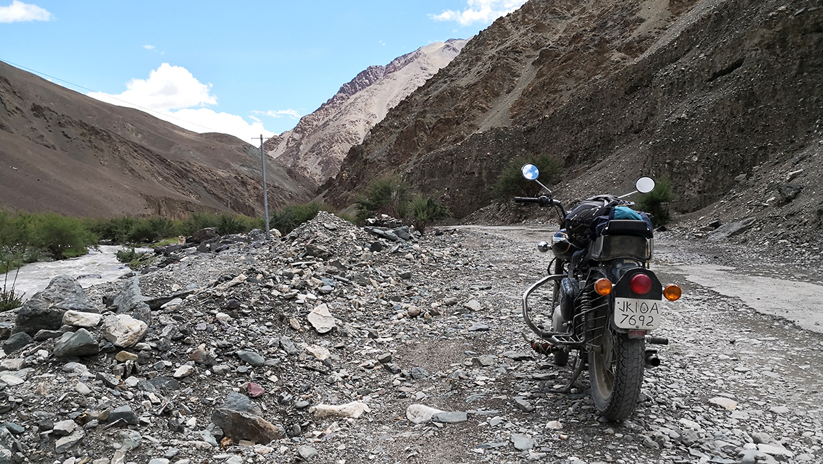 Ladakh adventure motorcycling